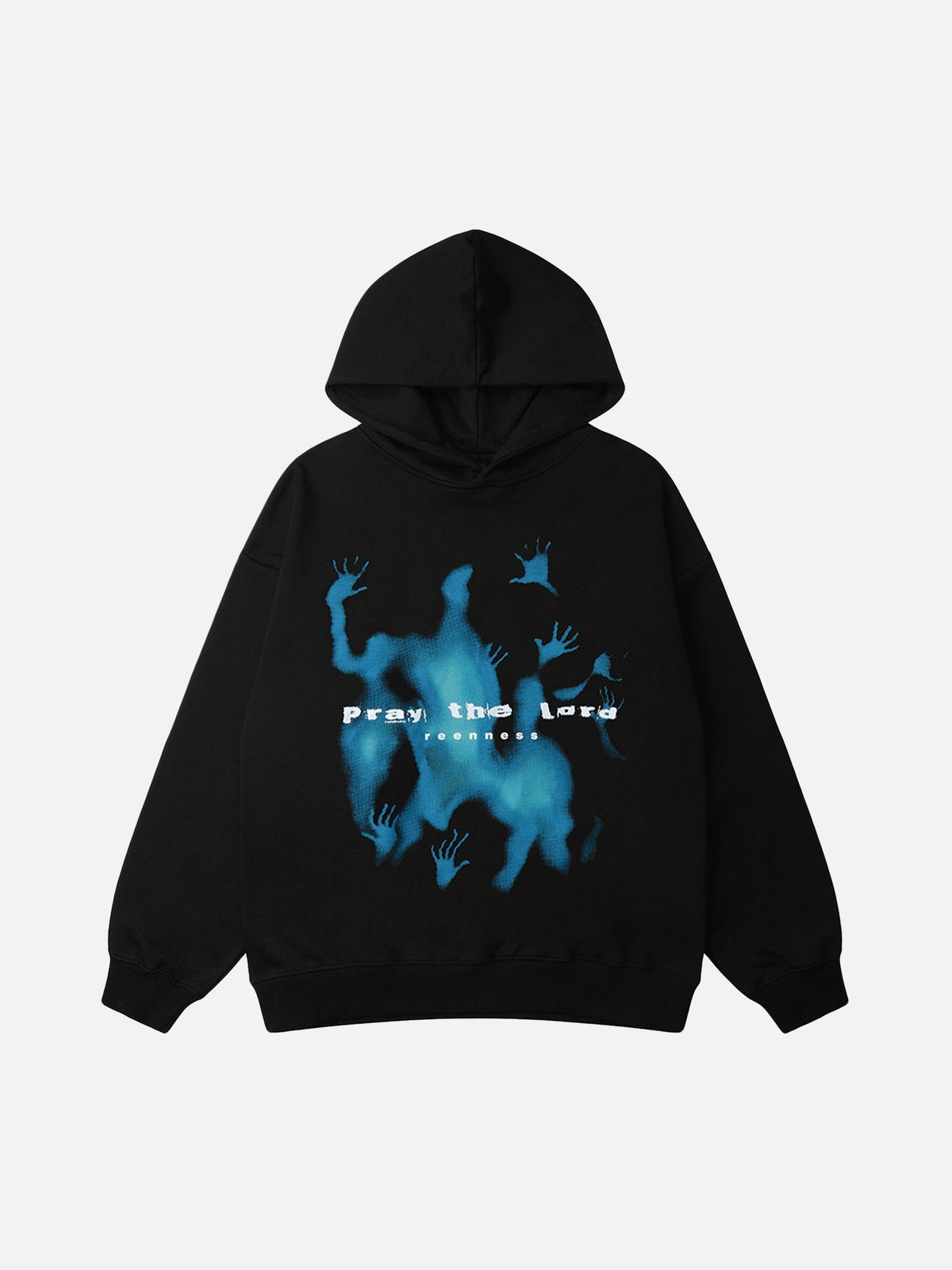 Hip-Hop Graffiti Silhouette Hoodie