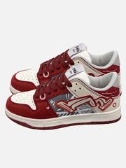 Hip-hop Graffiti Board Shoes For Couples