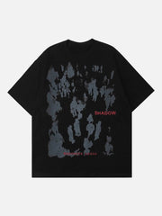 Inkjet Graffiti Print Tee