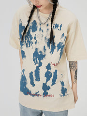 Inkjet Graffiti Print Tee