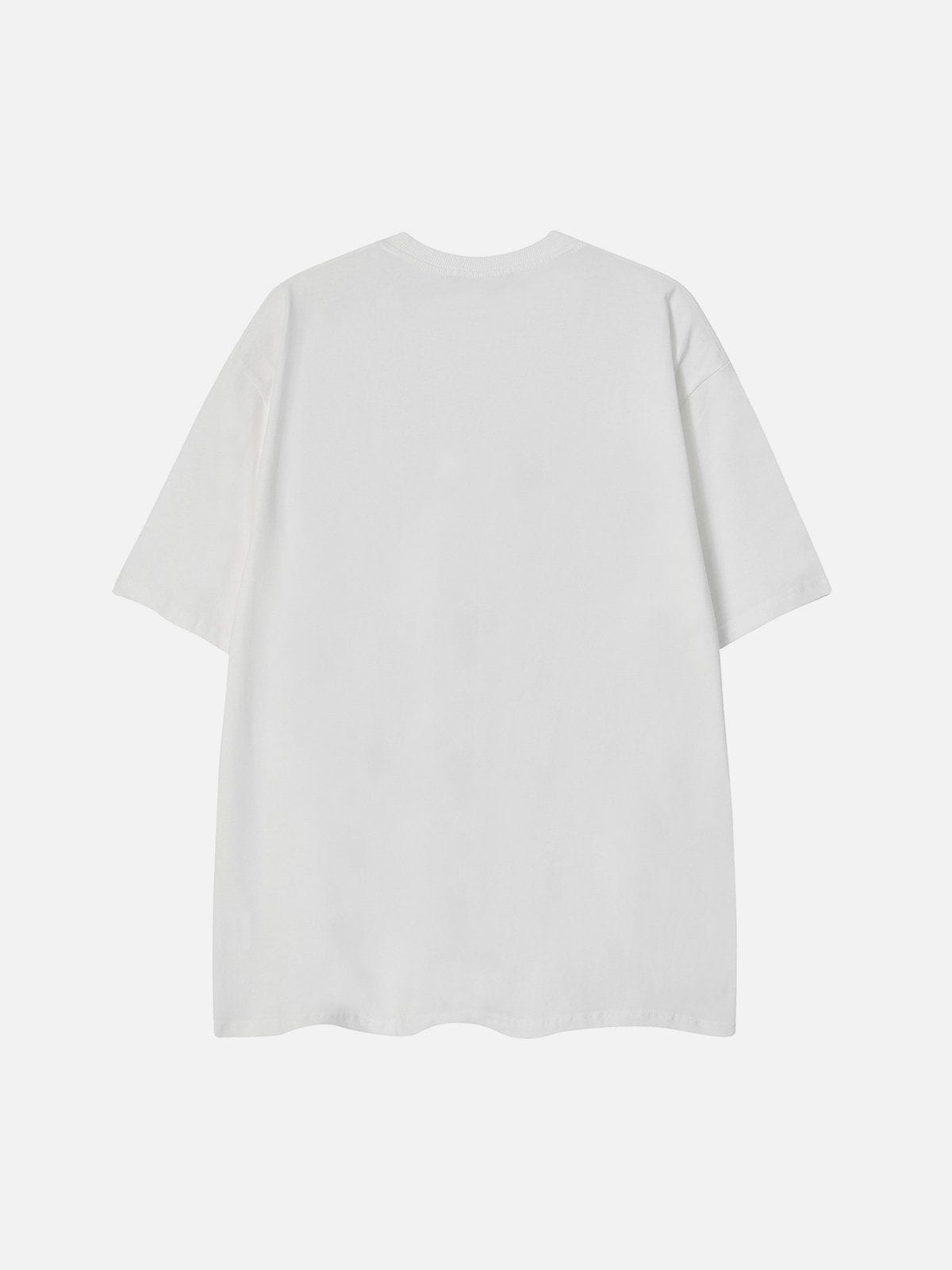 Irregular Pet Print Tee