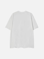 Irregular Pet Print Tee