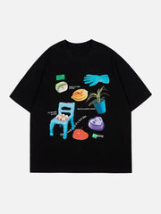 Kitchen Ware Print Tee