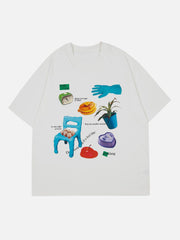 Kitchen Ware Print Tee