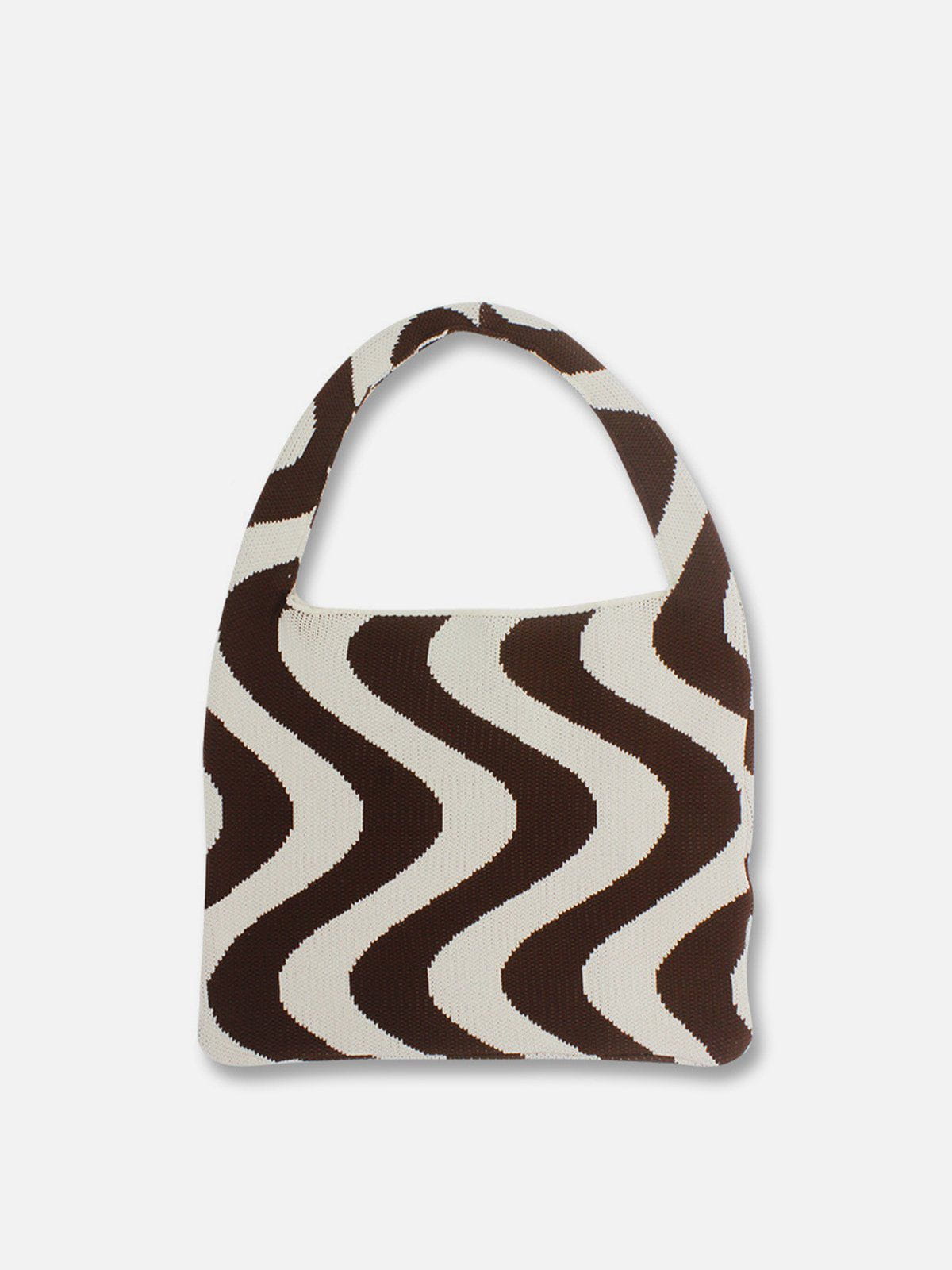 Knitting Stripe Bag