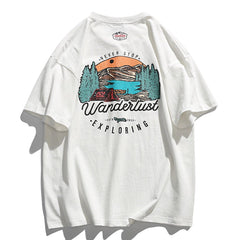 Landscape Pattern Graphic Tee