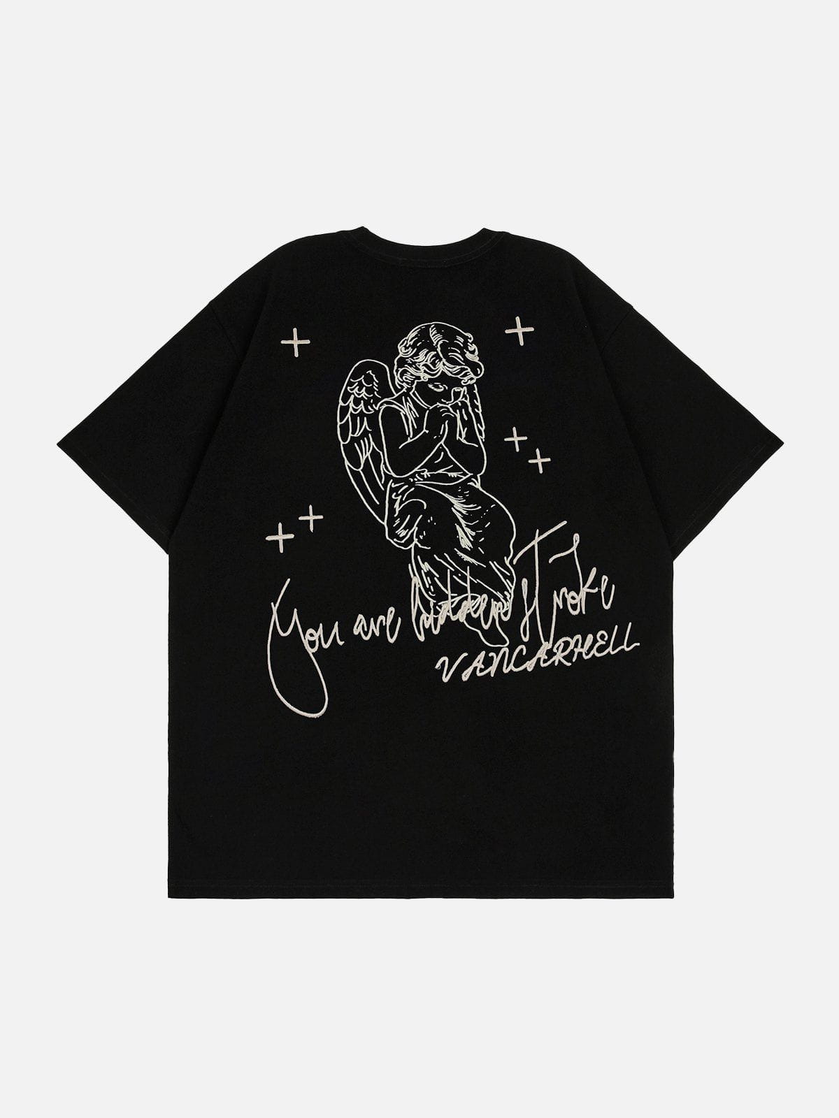Letter Angel Print Tee