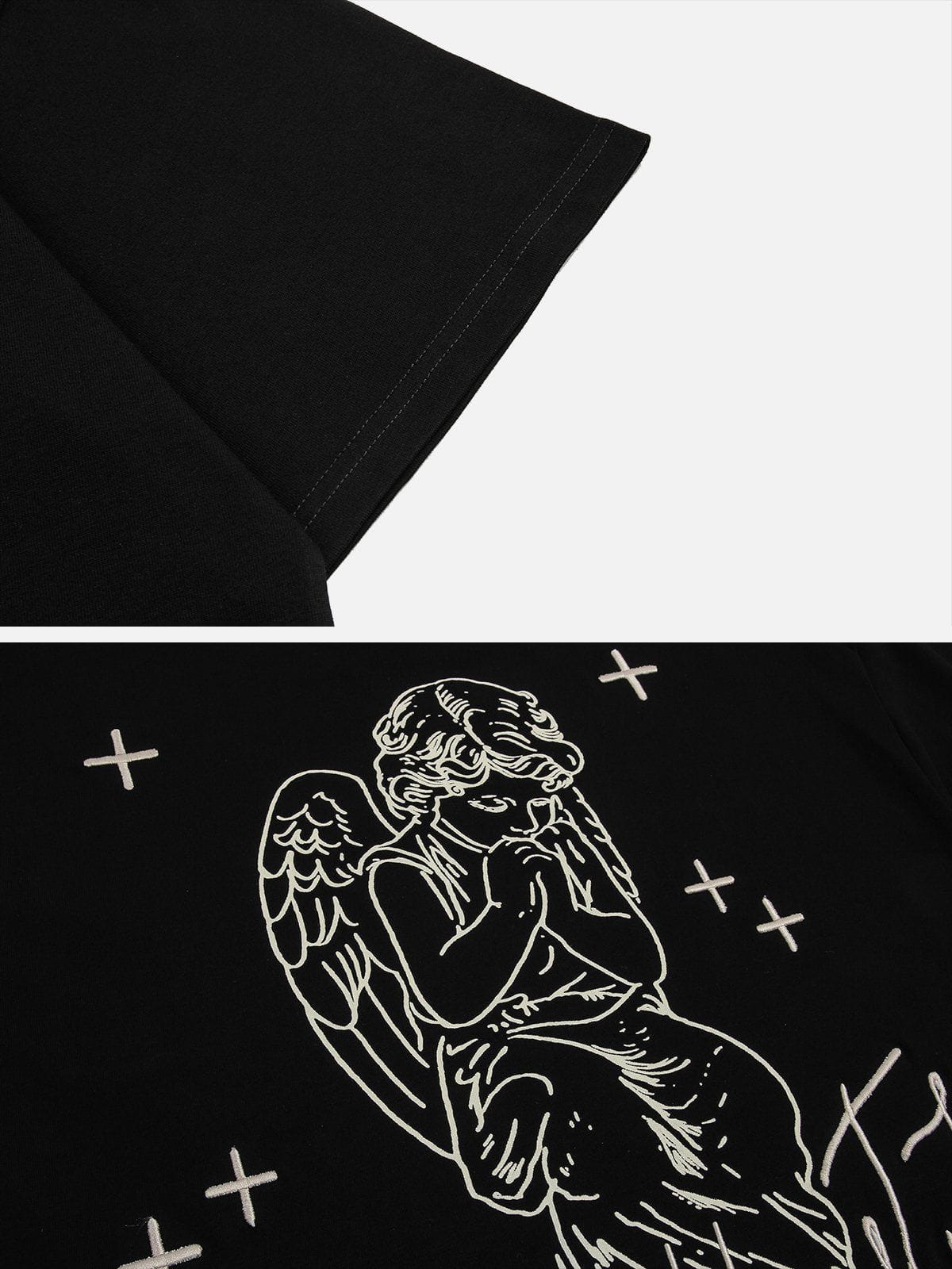 Letter Angel Print Tee