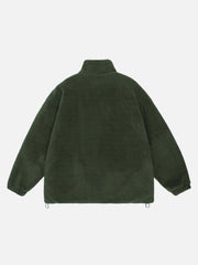 Letter Appliqu��d Lambswool Jacket - 1983