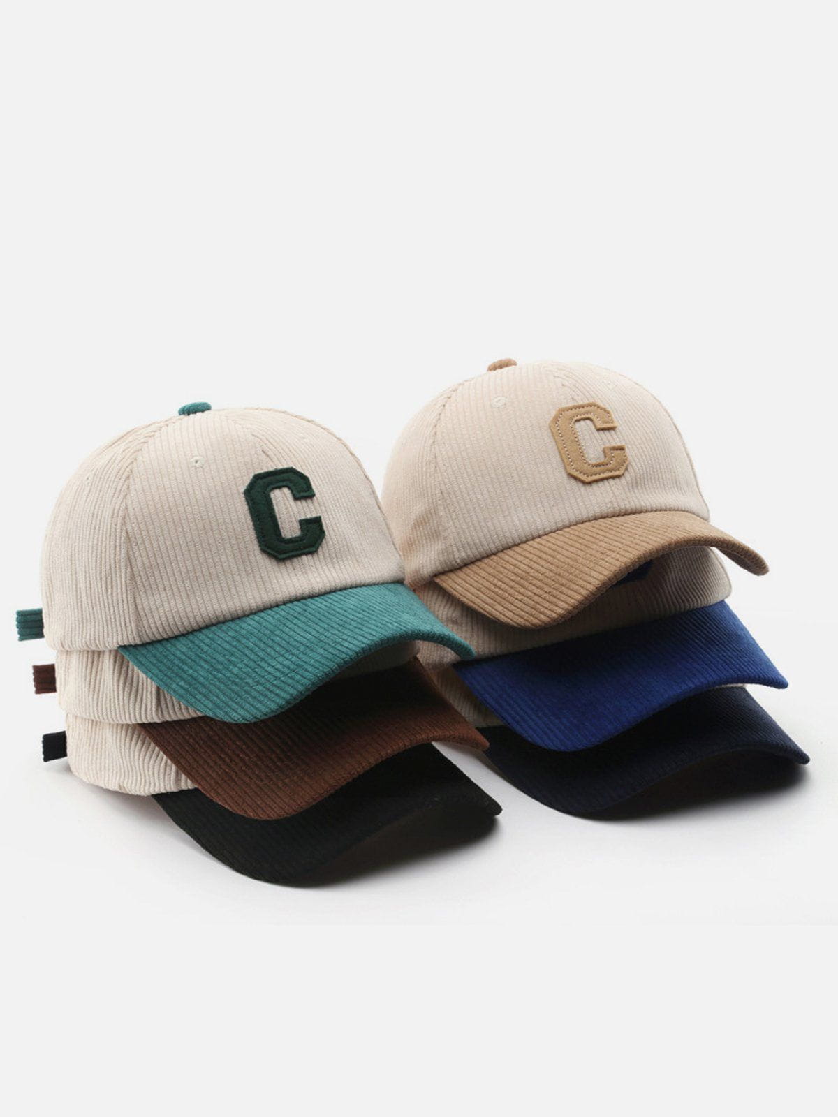 Letter C Patchwork Hat