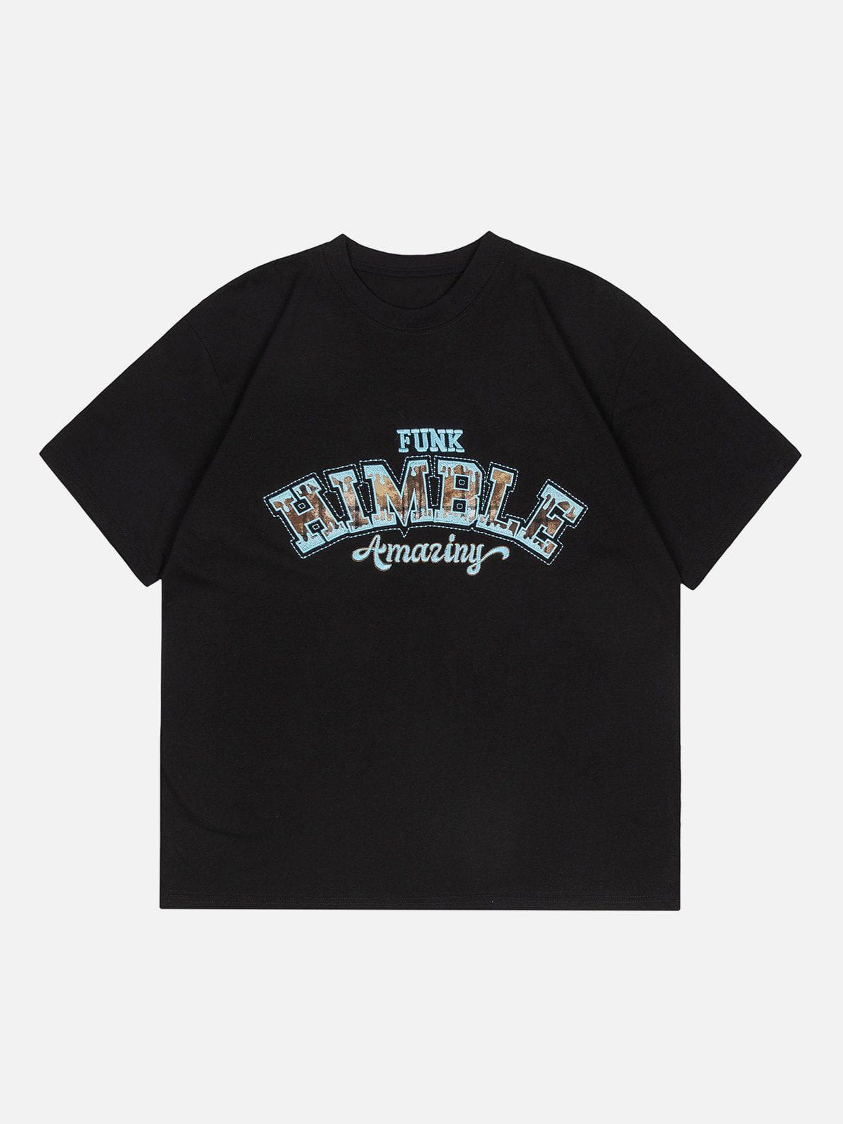 Letter Embroidery Tee