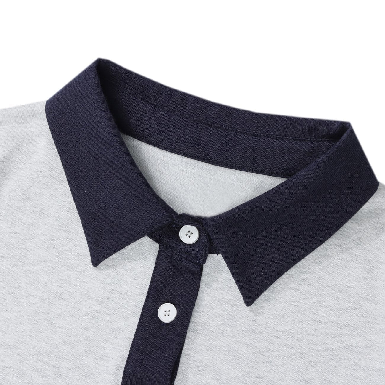 Letter Graphic Polo Collar Tee