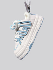 Letter Patchwork Women Shoes