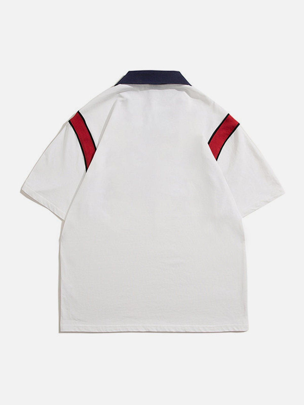 Letter Print Polo Tee