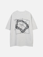 Letter Print Tee