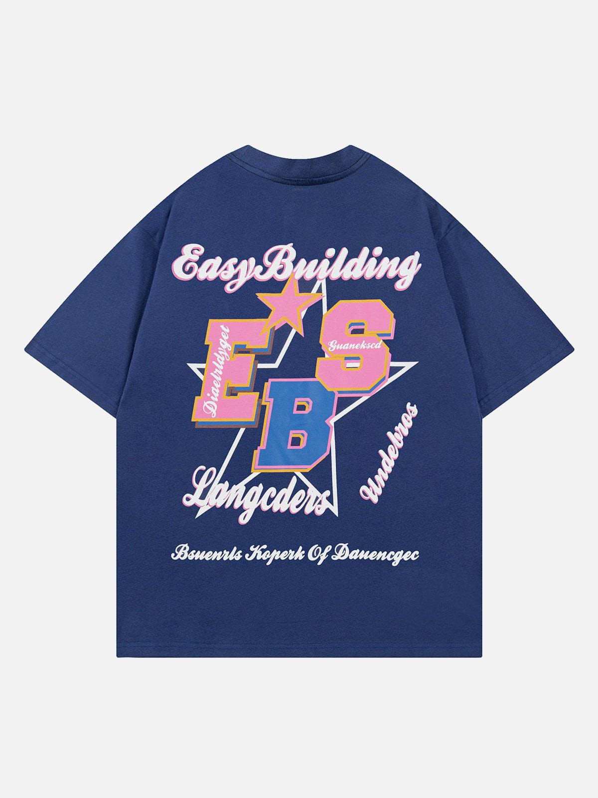 Letter Star Print Tee