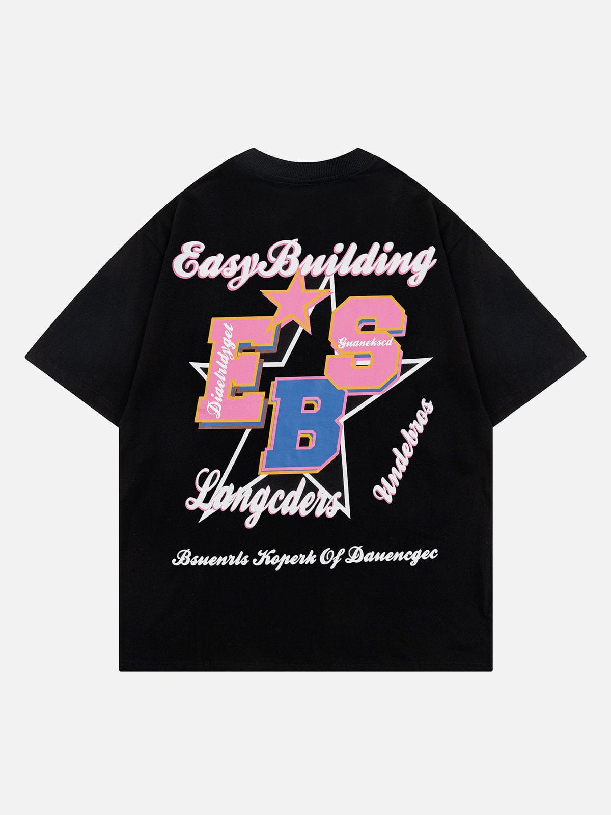 Letter Star Print Tee
