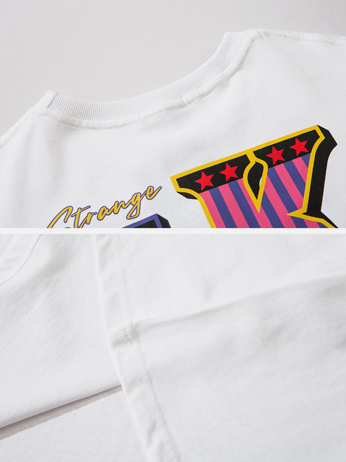 Letter Star Print Tee
