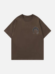 T-Shirt mit Buchstaben-Print