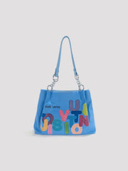 Letters Large Capacity Canvas Bag