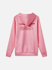 Line Painted Character Hoodie