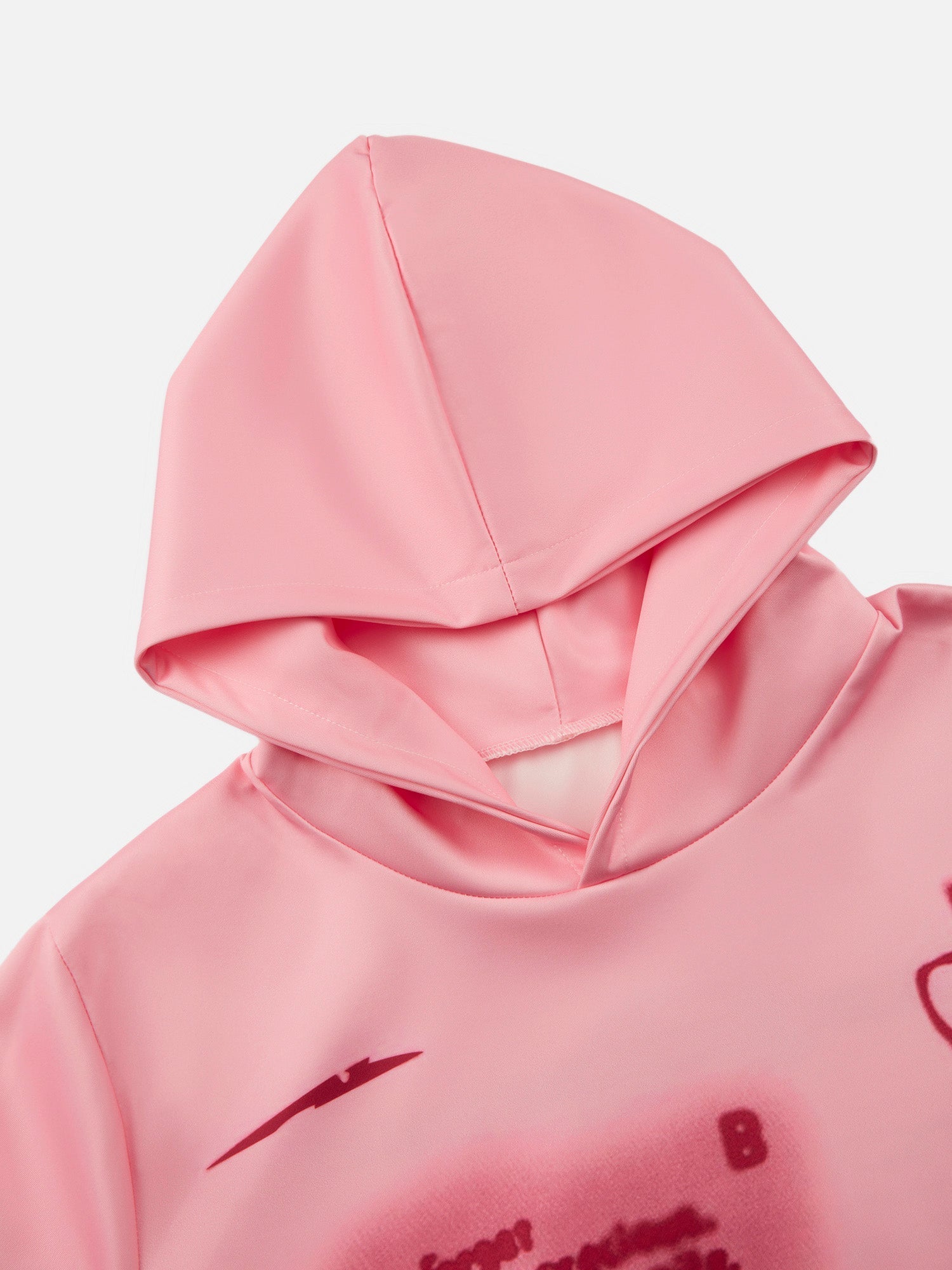Line Painted Character Hoodie