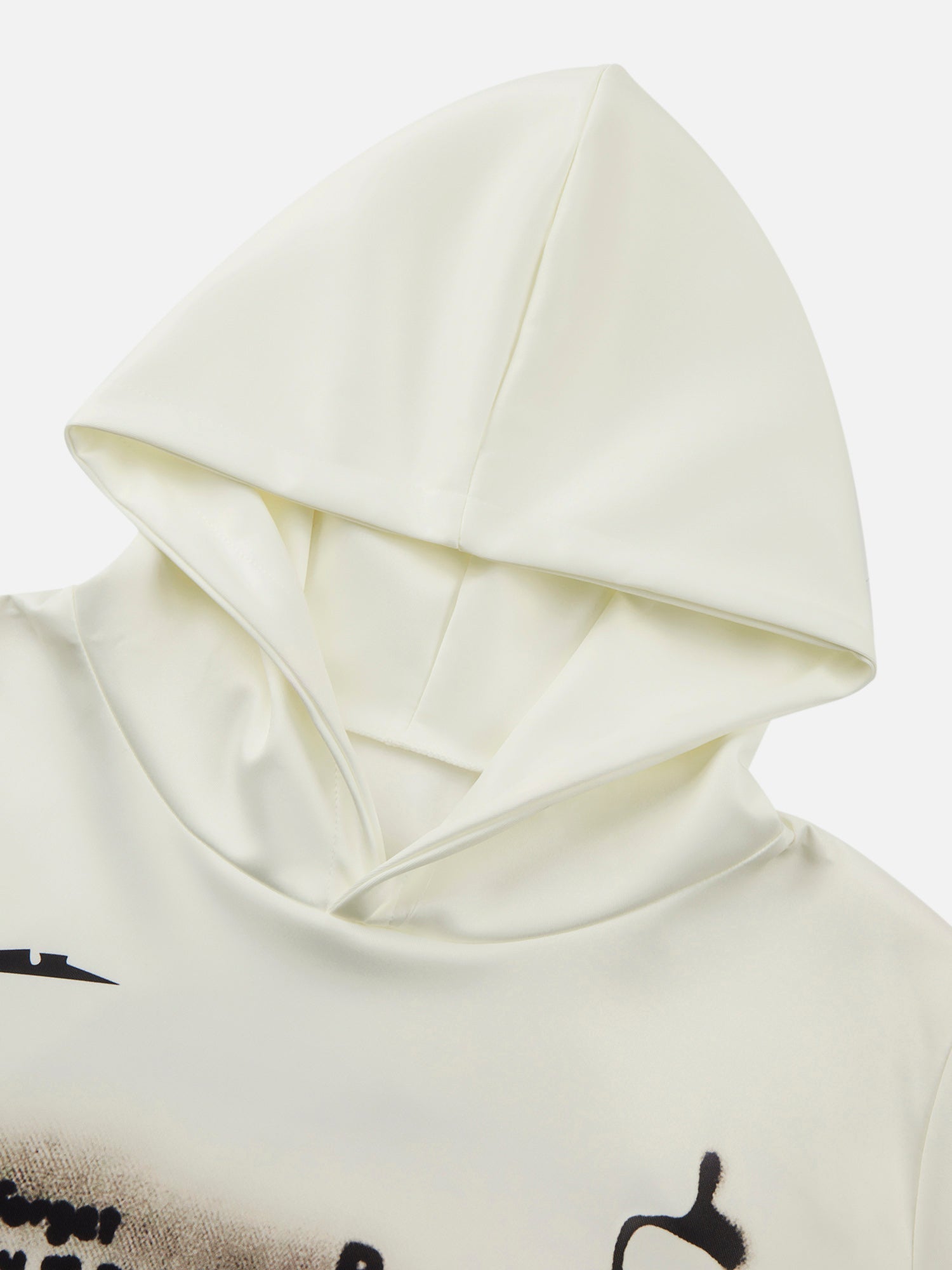 Line Painted Character Hoodie
