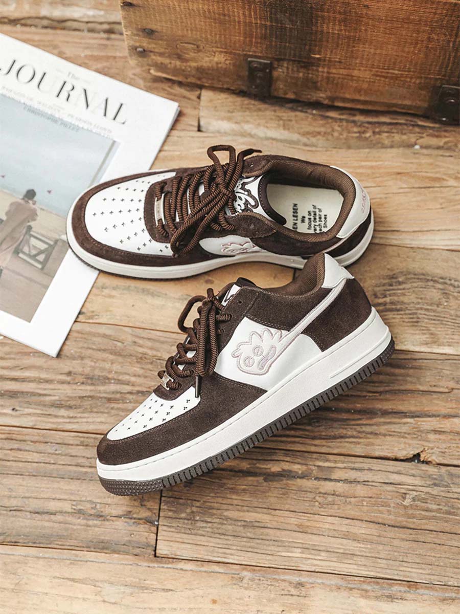 Little Monster Casual Skate Sneakers -1342