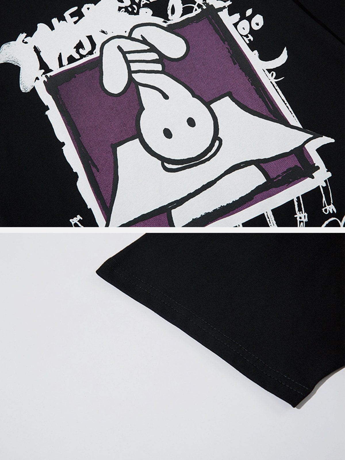 Long Ears Rabbit Graphic Tee