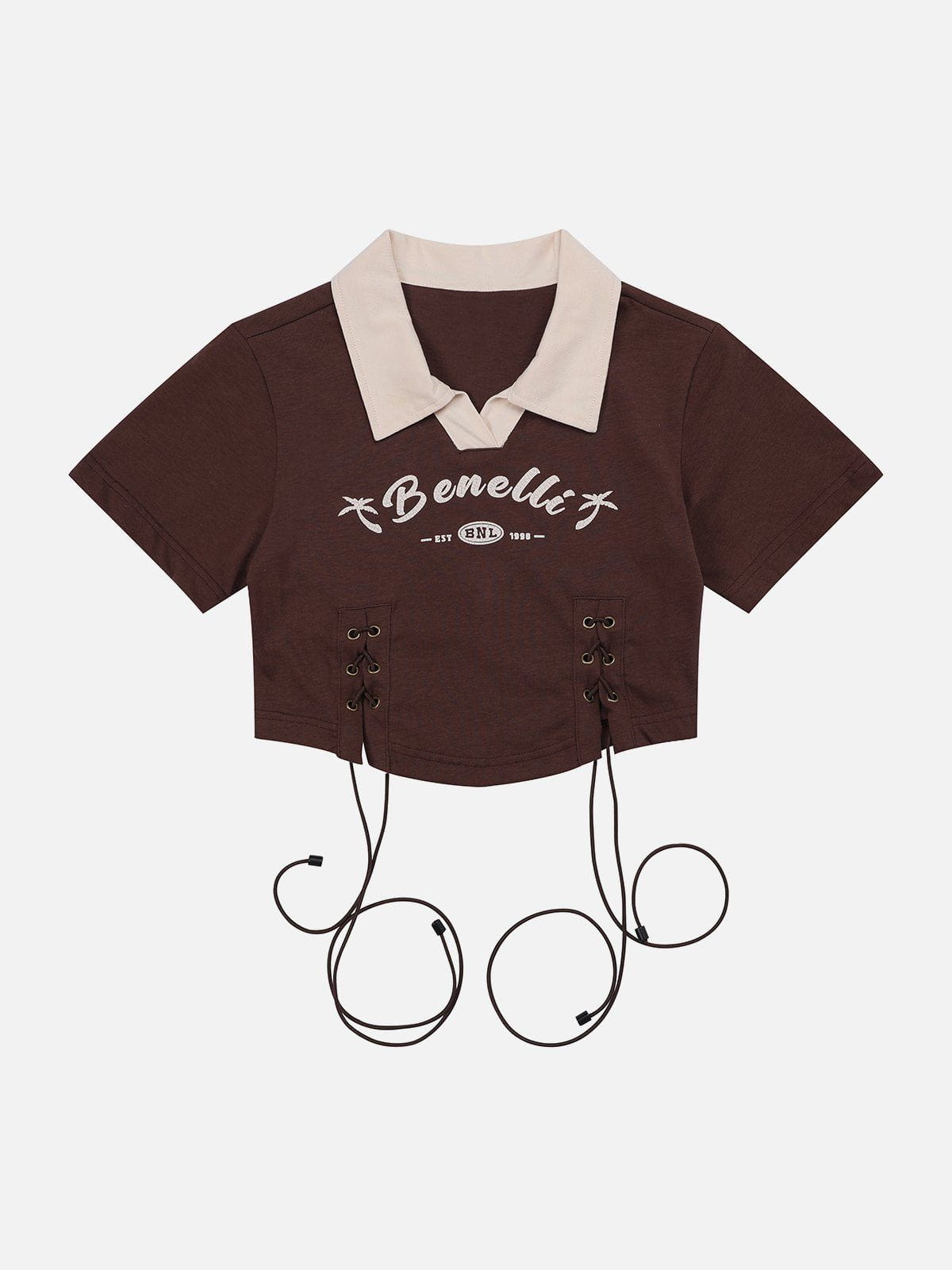 Poloshirt mit langem Seil 