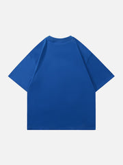 T-Shirt mit „Love“-Skelett-Grafik 