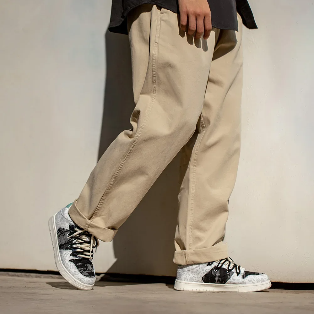 Maden Couple Skateboard Shoes Antiskid Walking Athletic Shoes