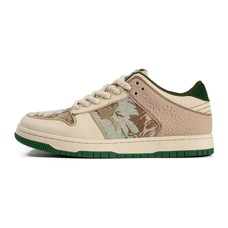 Maden Oil Painting Casual Shoes