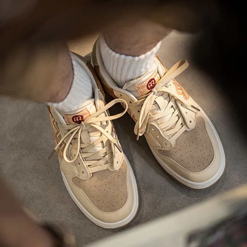 Maden Print Skateboard Shoes