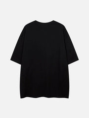 T-Shirt mit mattem Metal-Print 