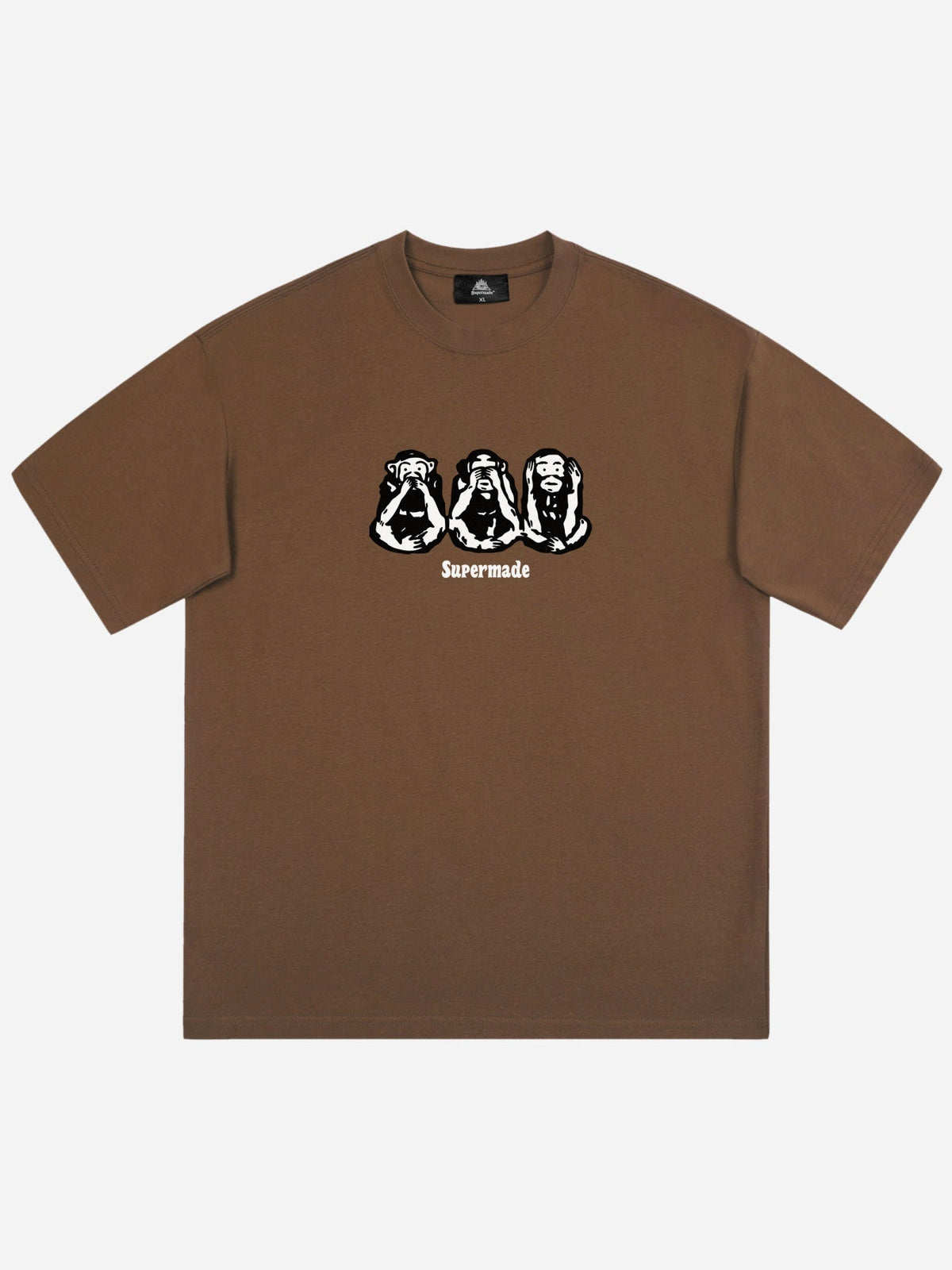 T-Shirt mit Affen-Print 