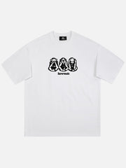 T-Shirt mit Affen-Print 