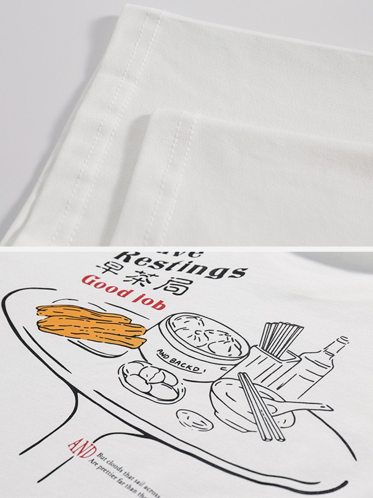 Morning Tea Print Tee