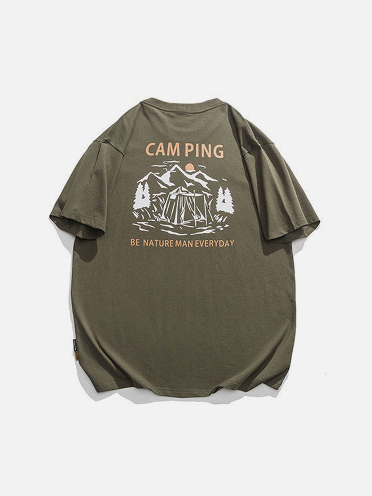 Mountain Camping Graphic Tee