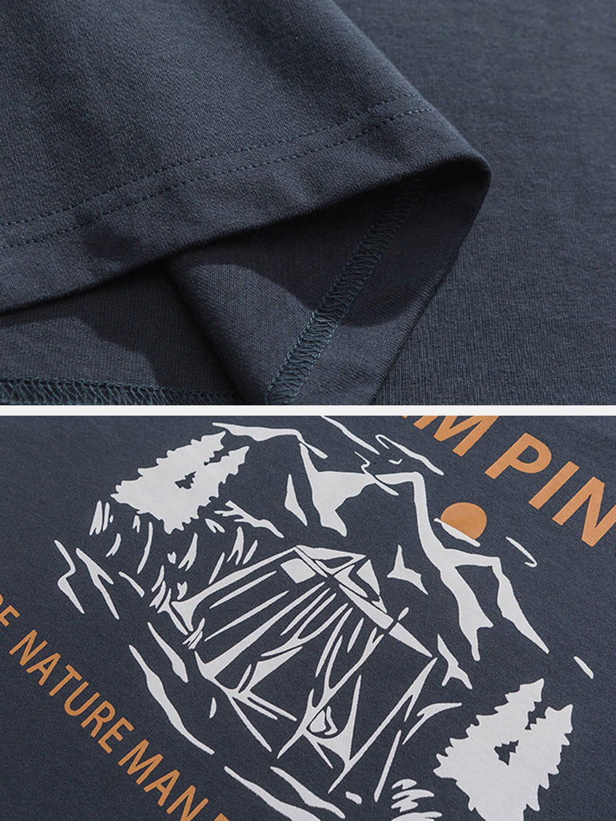 Mountain Camping Graphic Tee