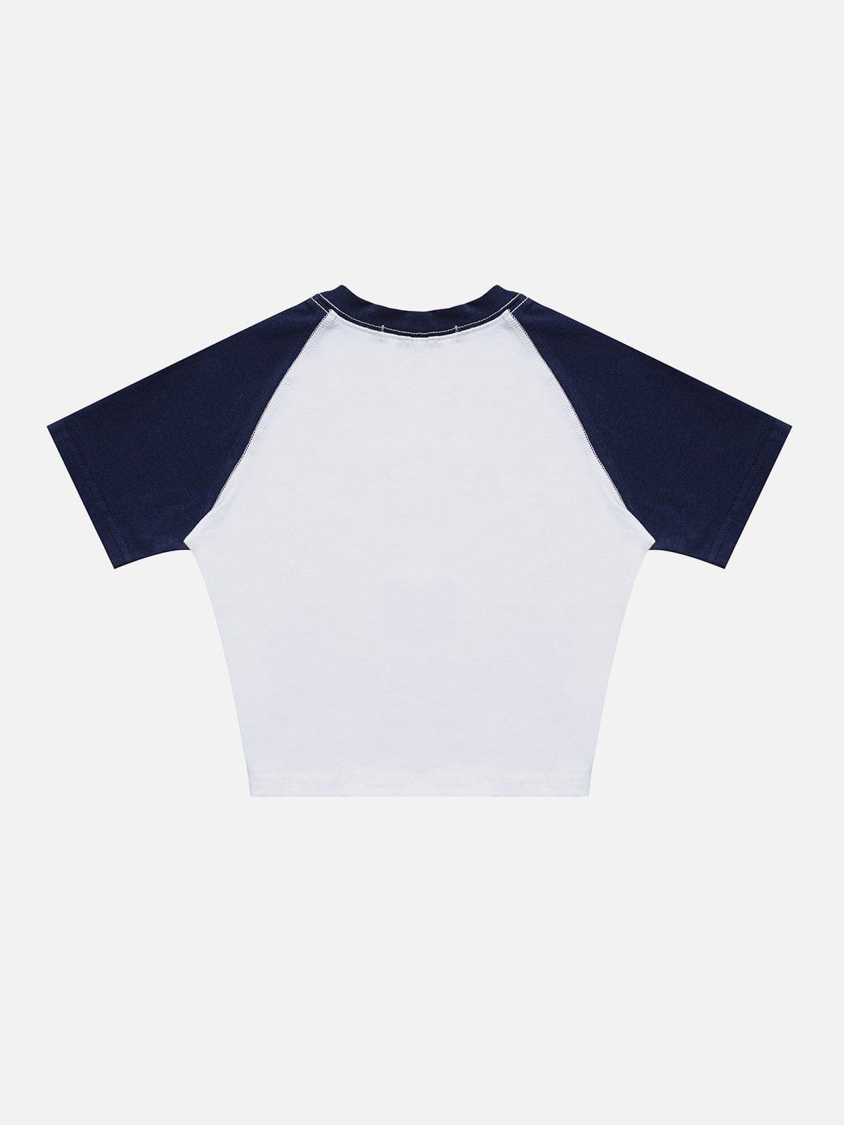 Mountain Letter Print Tee