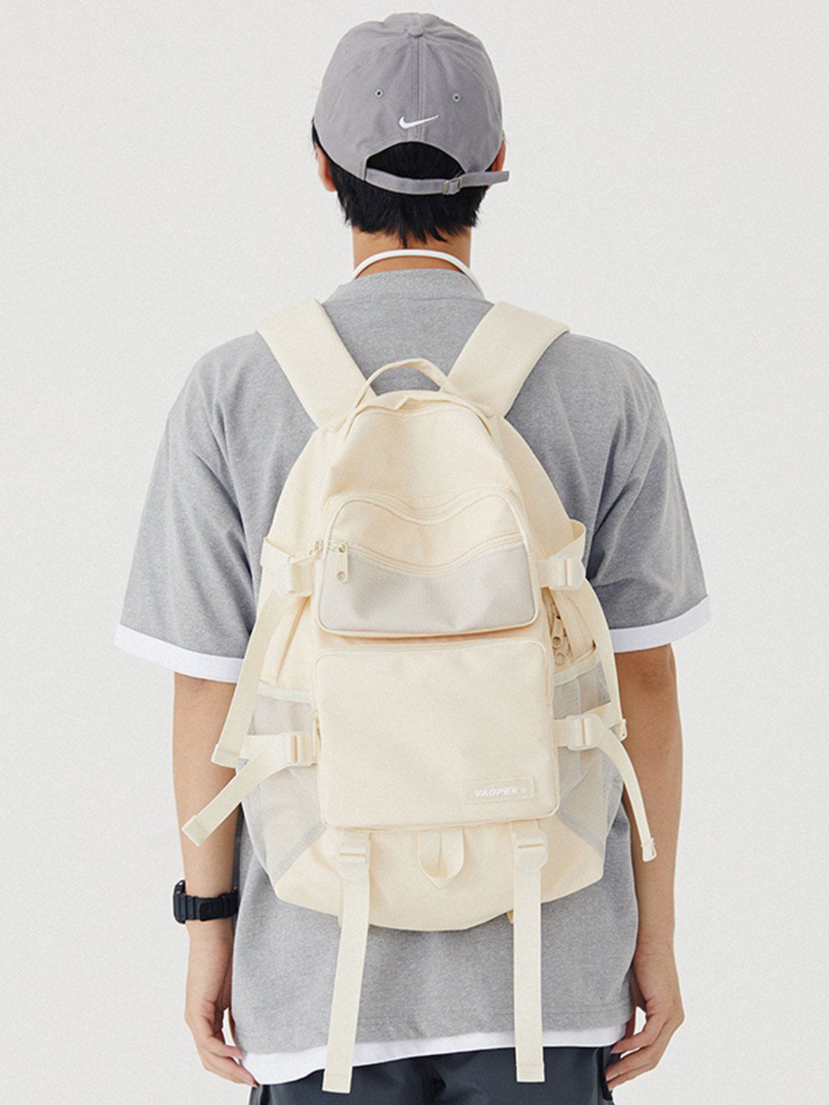 Multi-Pocket High-Capacity Shoulder Bag