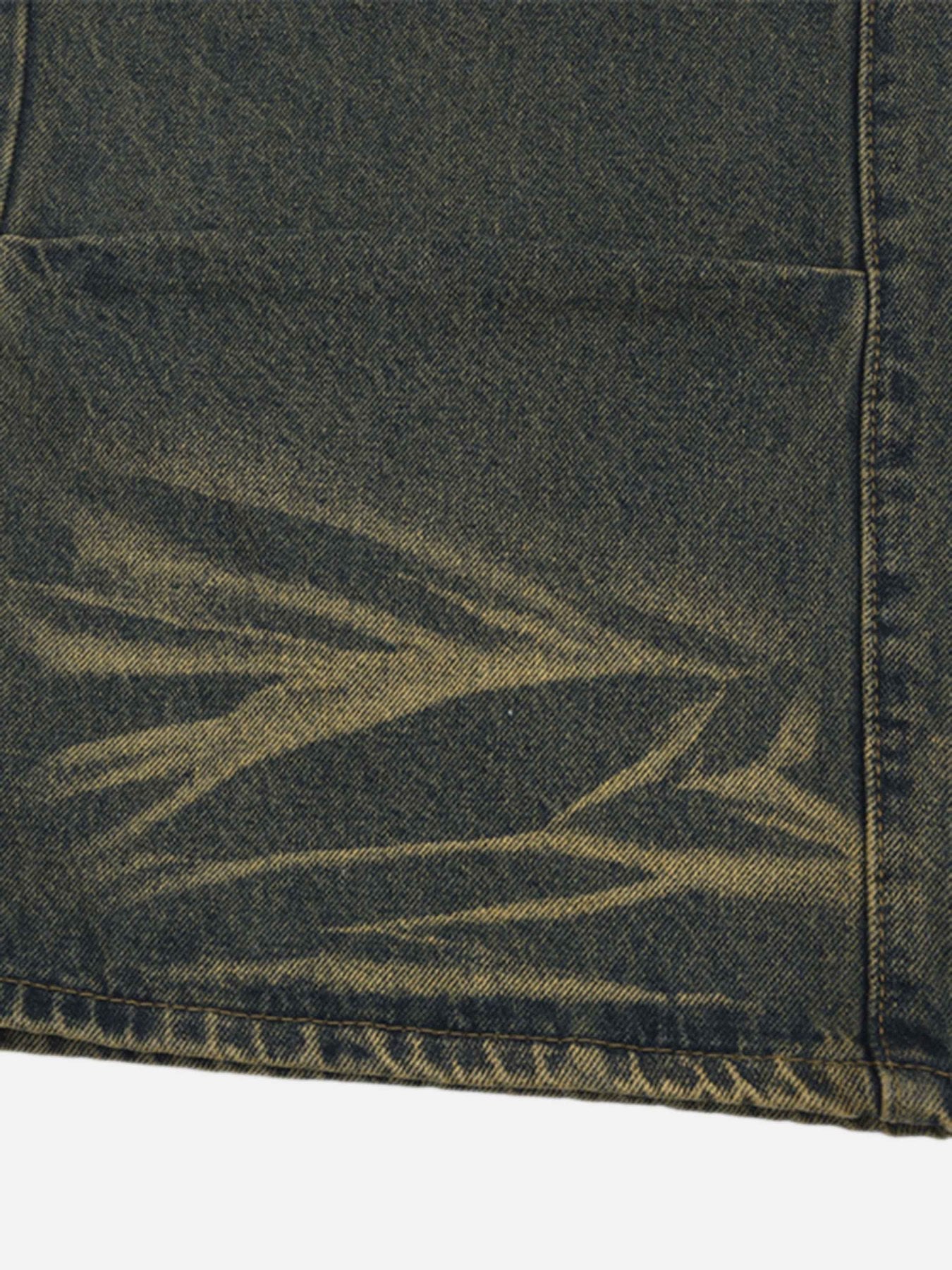Multi-pocket Cargo Jeans - 1919