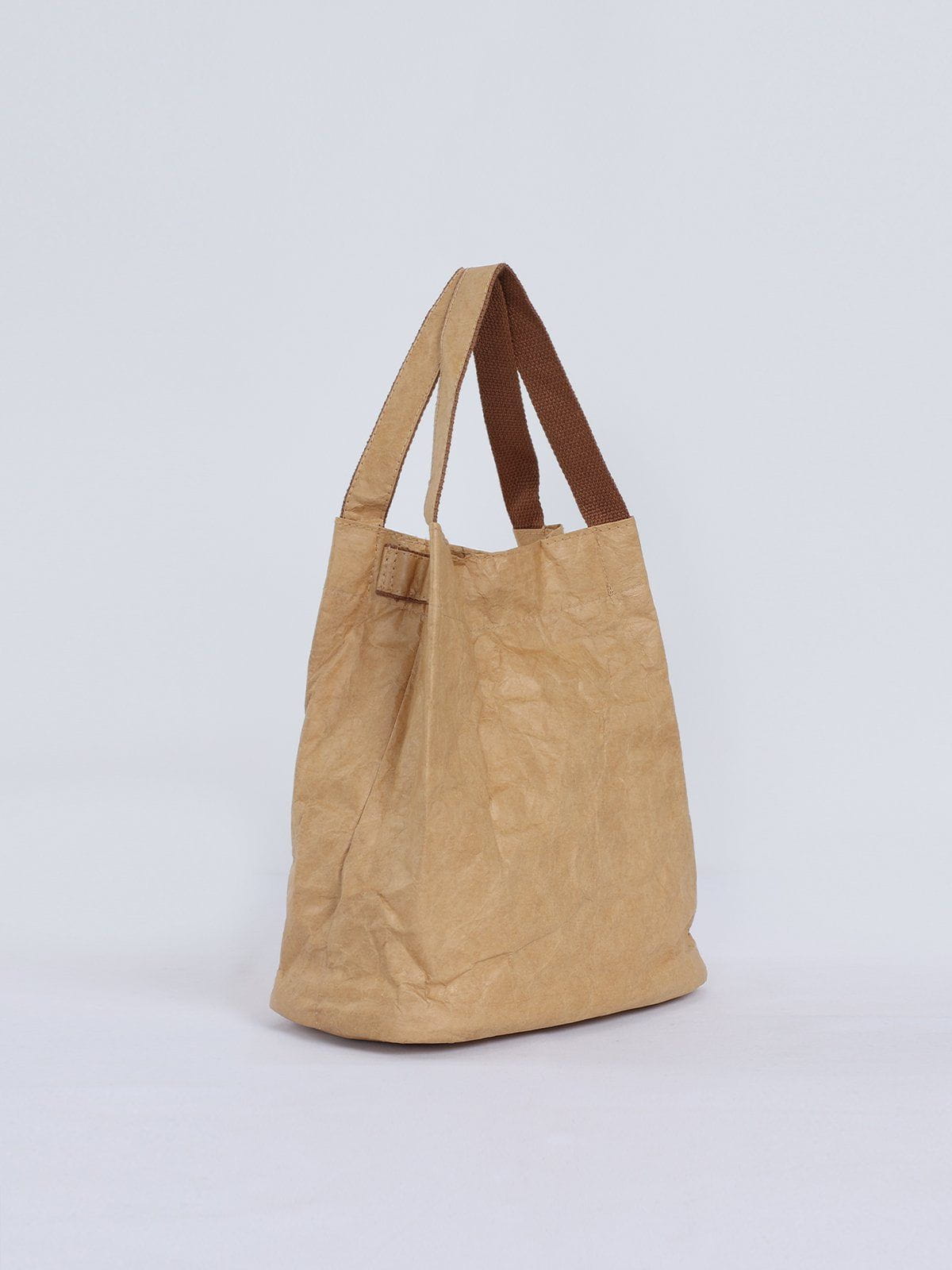 Natural Wrinkle Waterproof Kraft Paper Bag