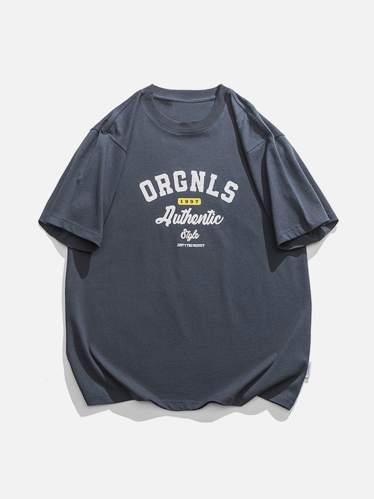 ORGNLS T-Shirt mit Buchstaben-Print 