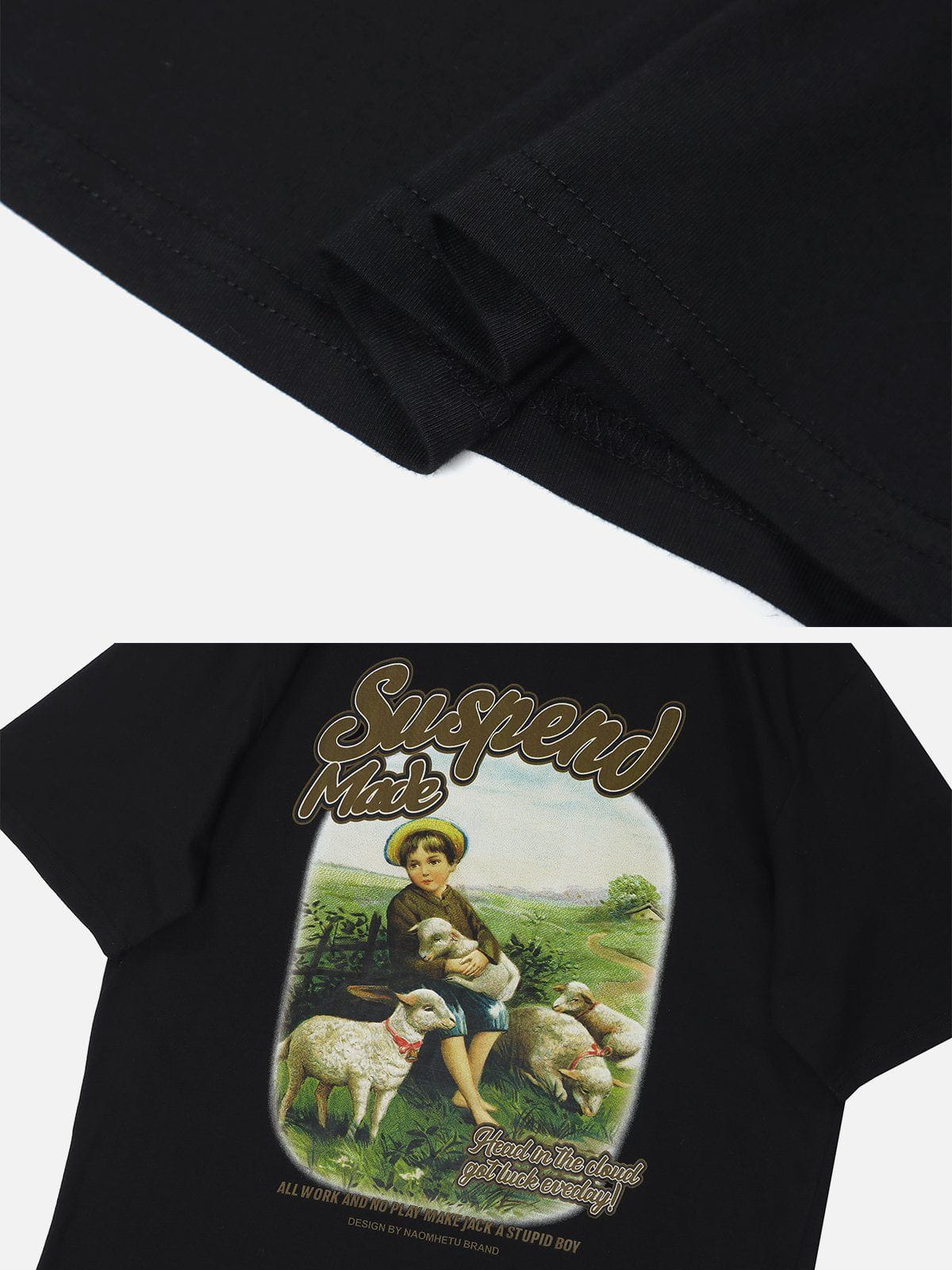 Oil Painting Elements Print Tee