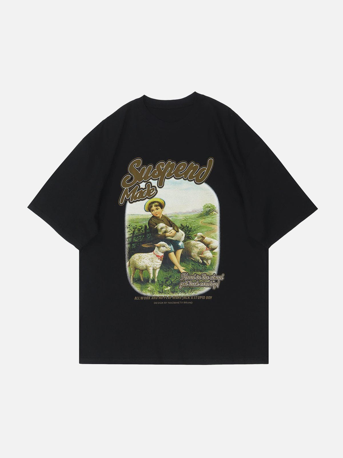 Oil Painting Elements Print Tee