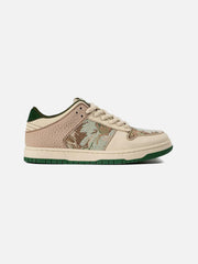 Oil Painting Forest Print Skate Shoes