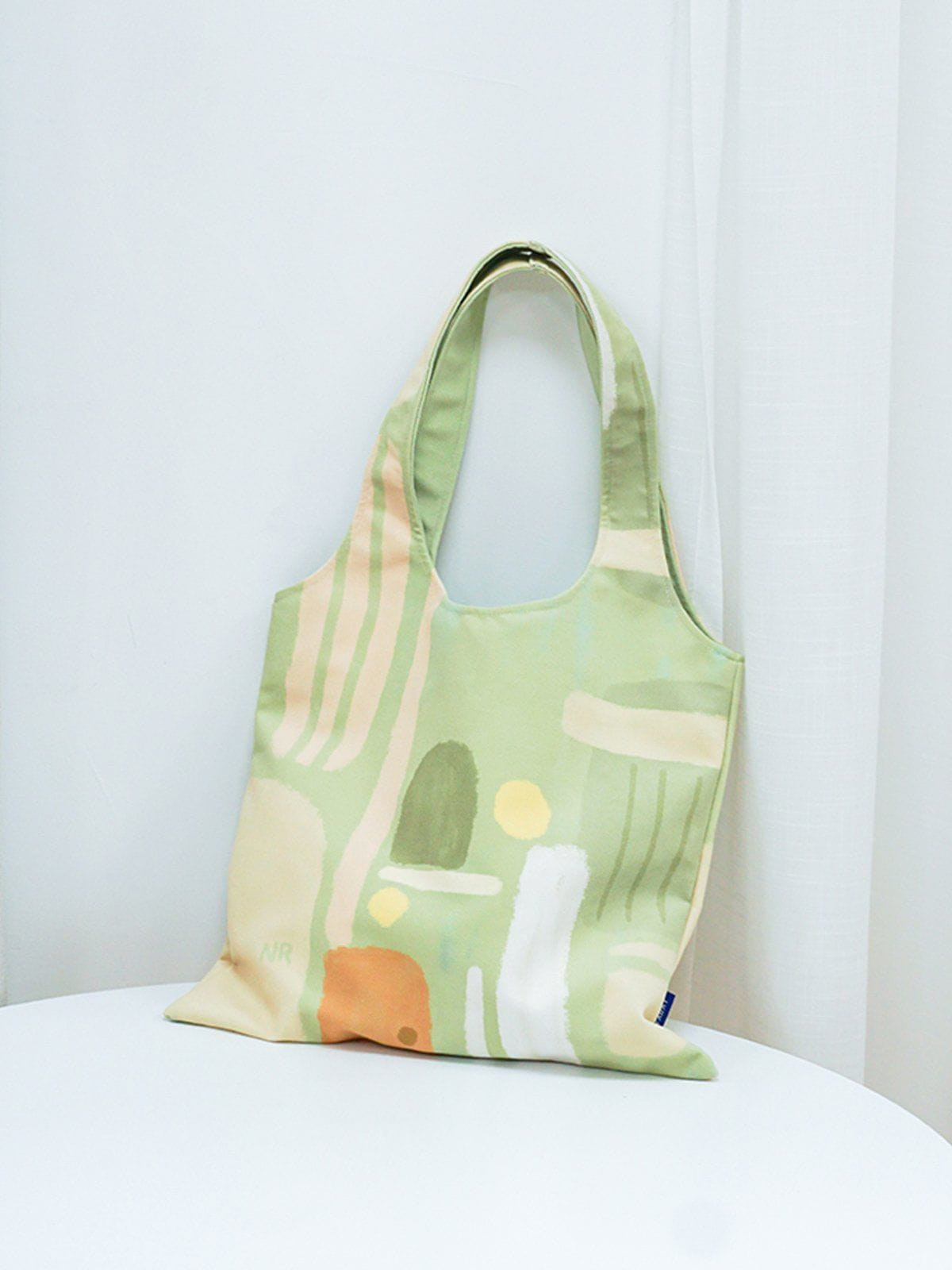 Oil Print Canvas Bag