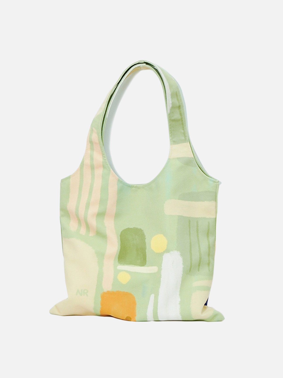 Oil Print Canvas Bag